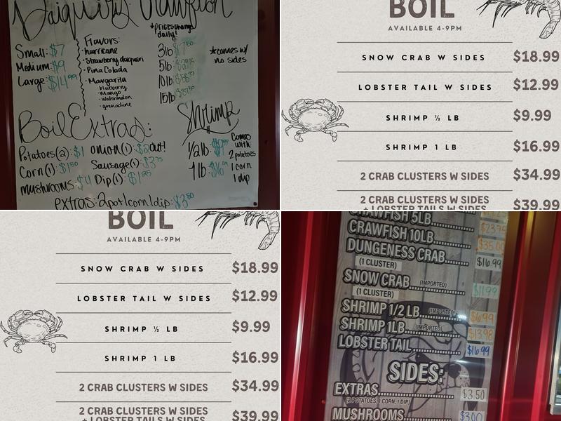 The Bulldog Menu