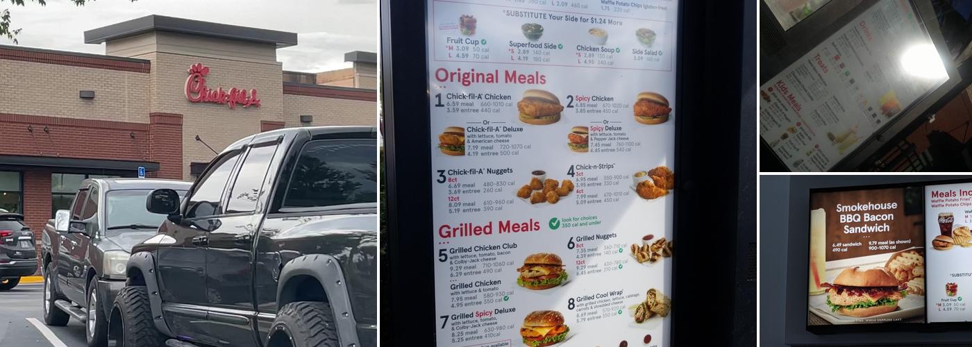 Chick-fil-A Menu