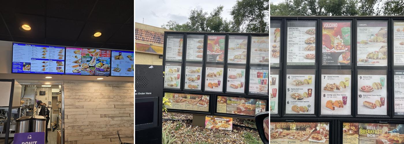 Taco Bell Menu