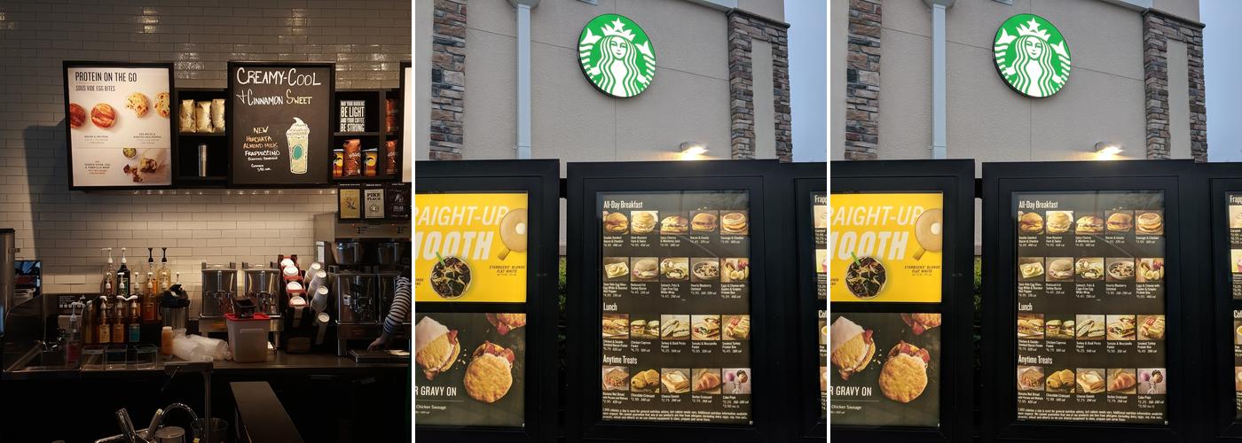 Starbucks Coffee Company Menu