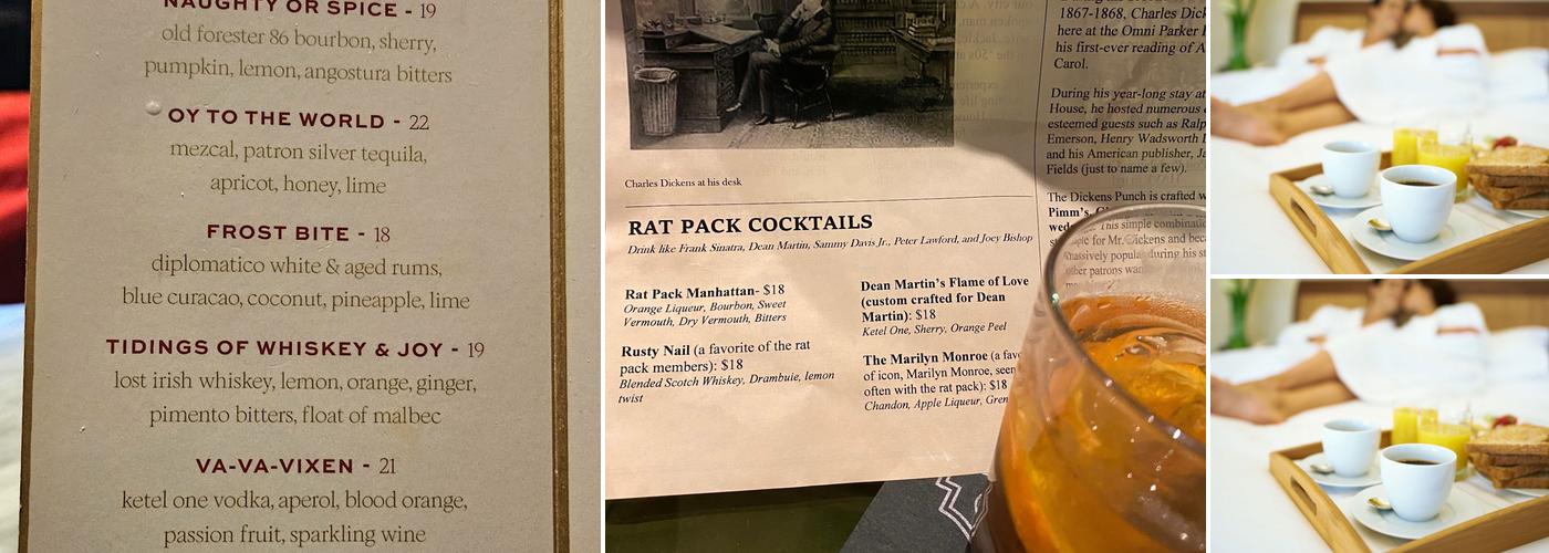 The Last Hurrah Menu