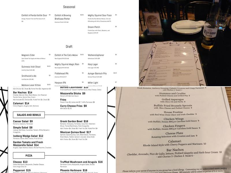 The Phoenix Landing Menu