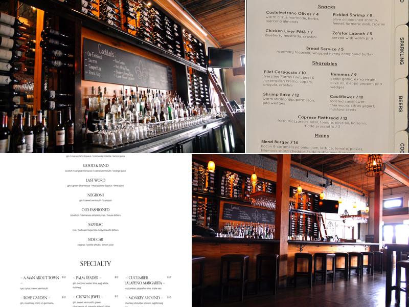 Blend Menu