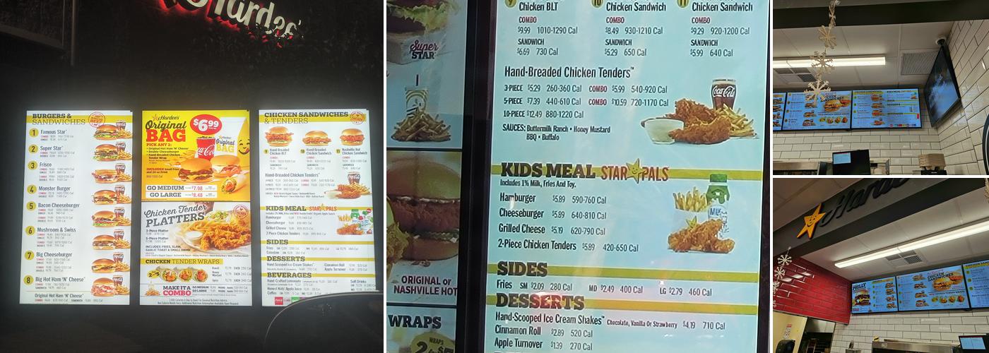 Hardee’s Menu