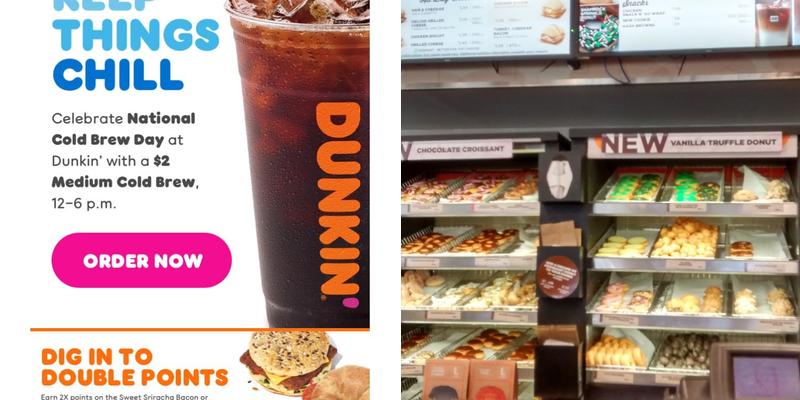 Dunkin' Menu