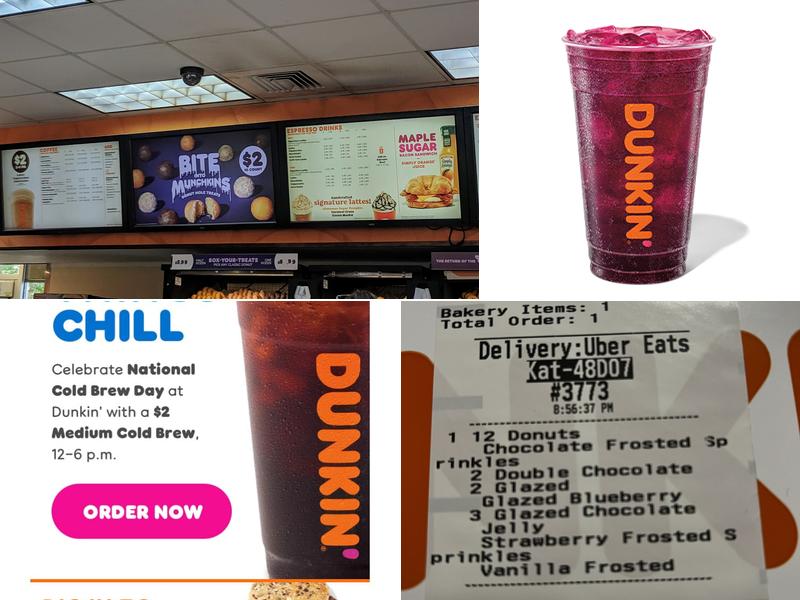 Dunkin' Menu