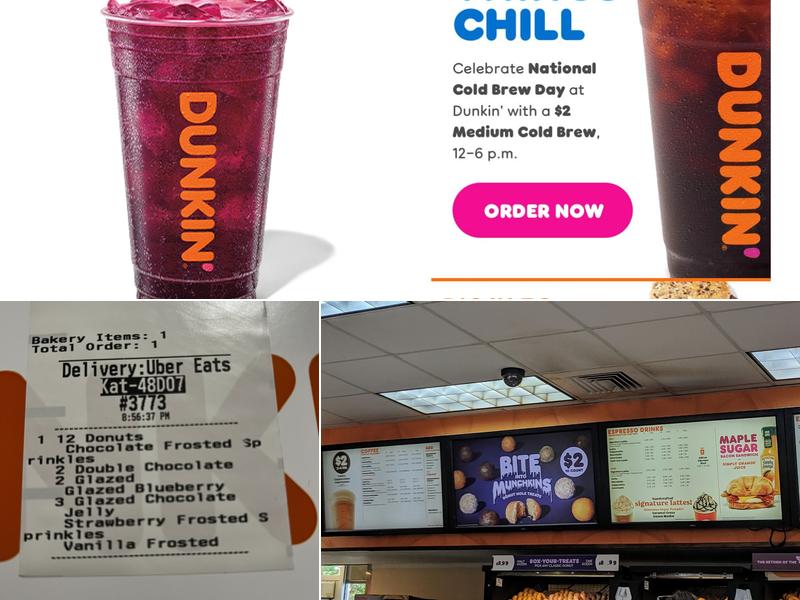 Dunkin' Menu