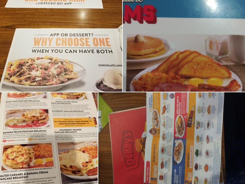 Denny's Menu