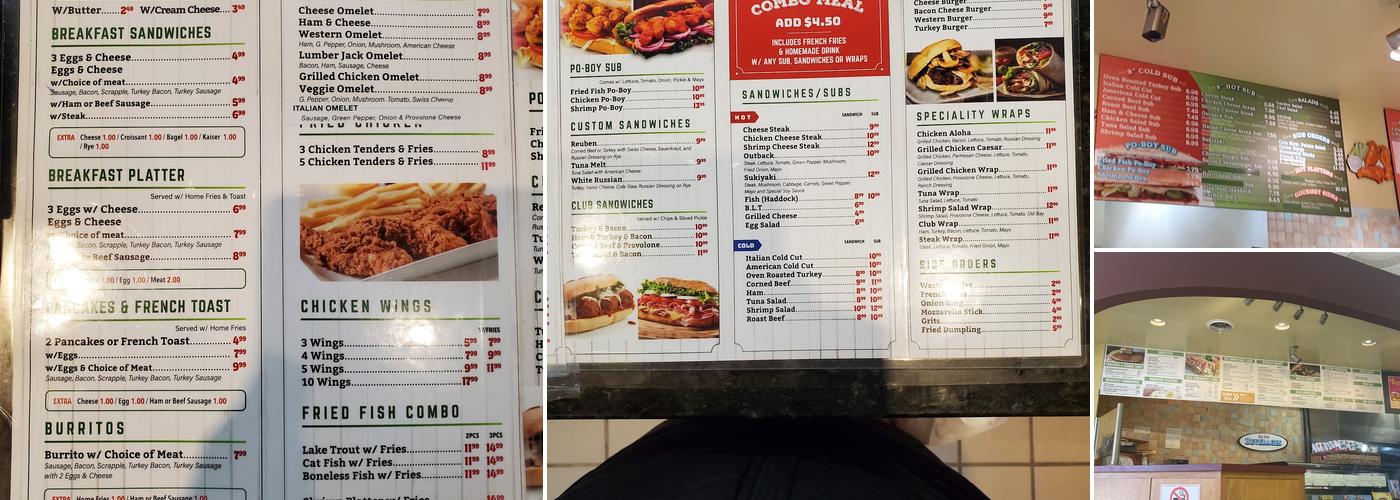 Big Bite Menu