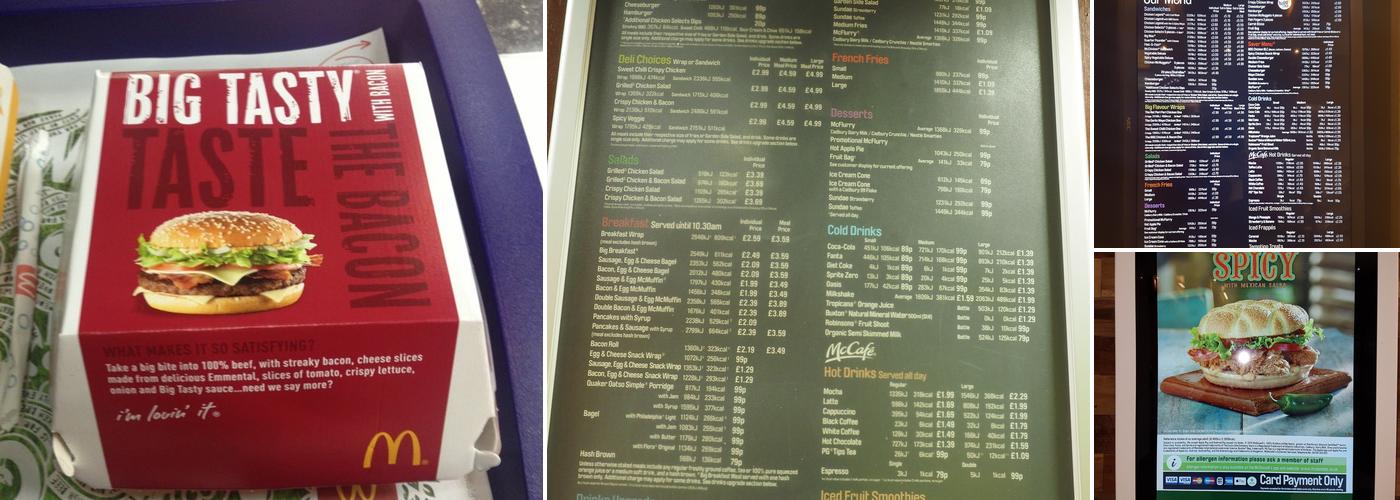 McDonald's Menu