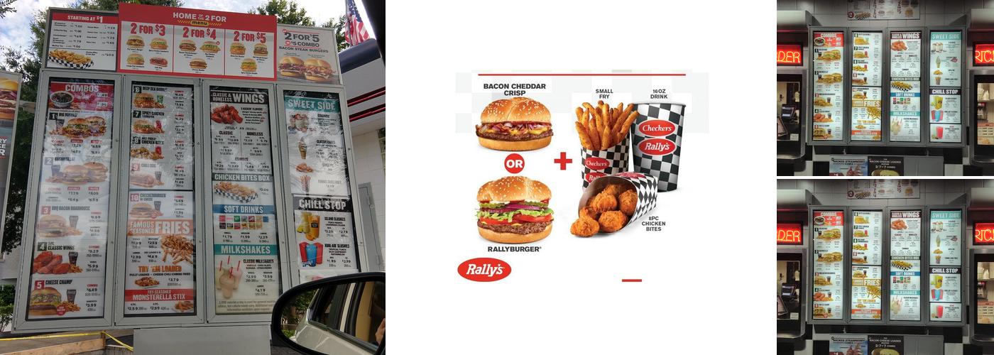 Checkers Menu