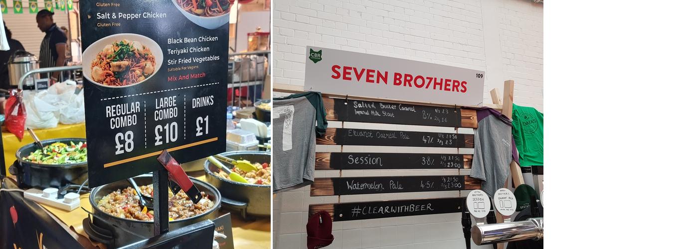 The Truman Brewery Menu