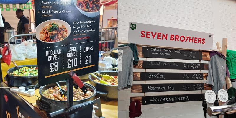 The Truman Brewery Menu