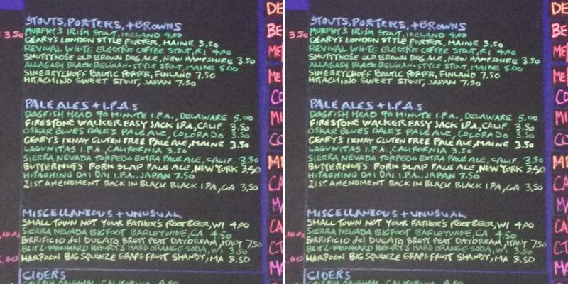 Grad Center Bar Menu