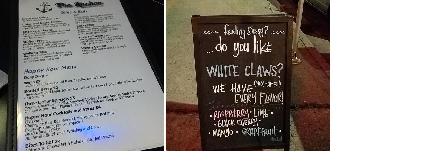 Anchor Menu