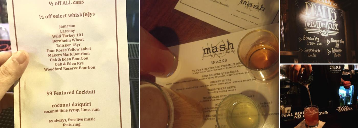 Mash Menu