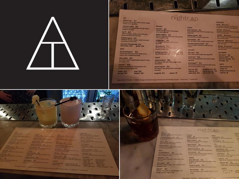 Nightcap Menu