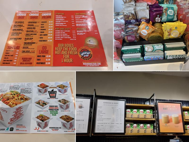 Starbucks Coffee Menu