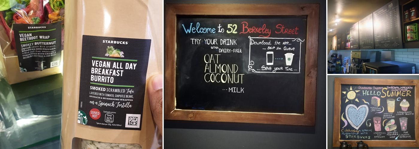 Starbucks Coffee Menu