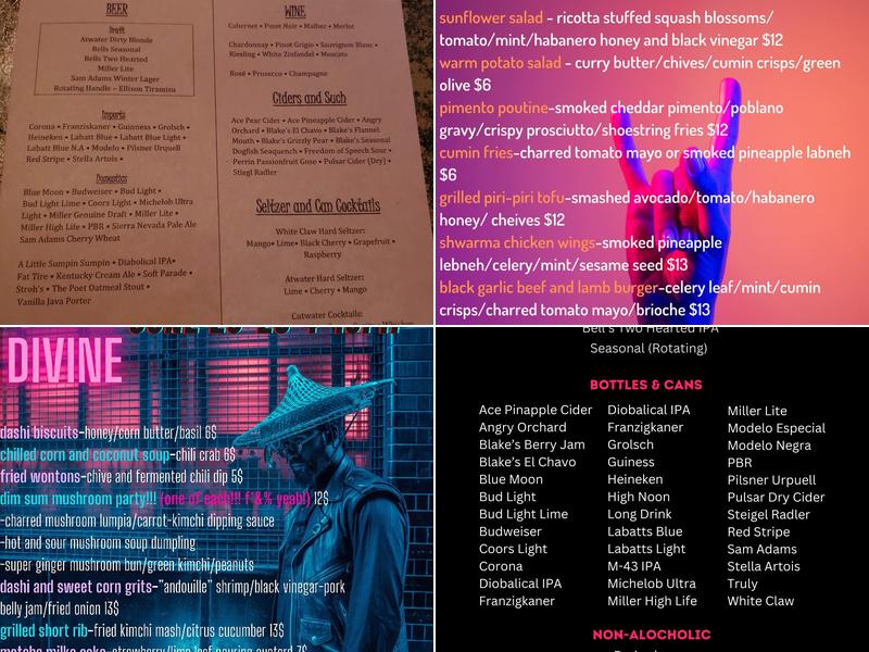 Soho Menu