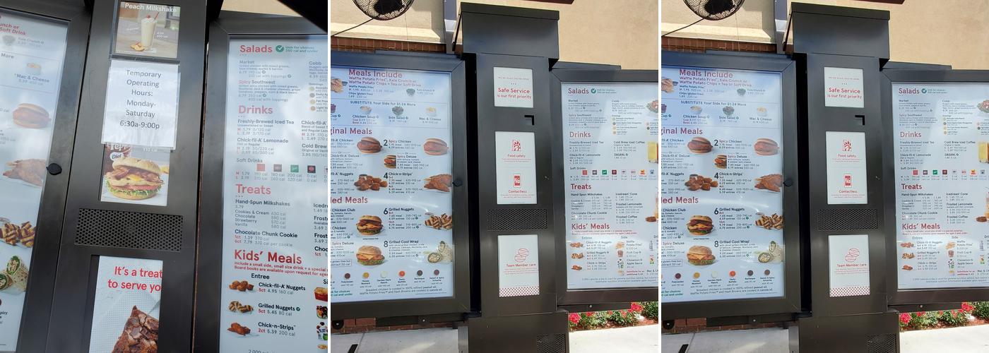 Chick-fil-A Menu