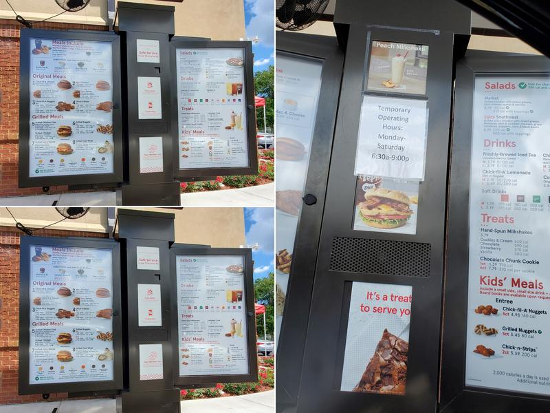 Chick-fil-A Menu