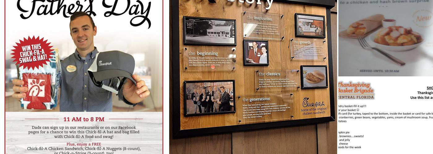 Chick-fil-A Menu