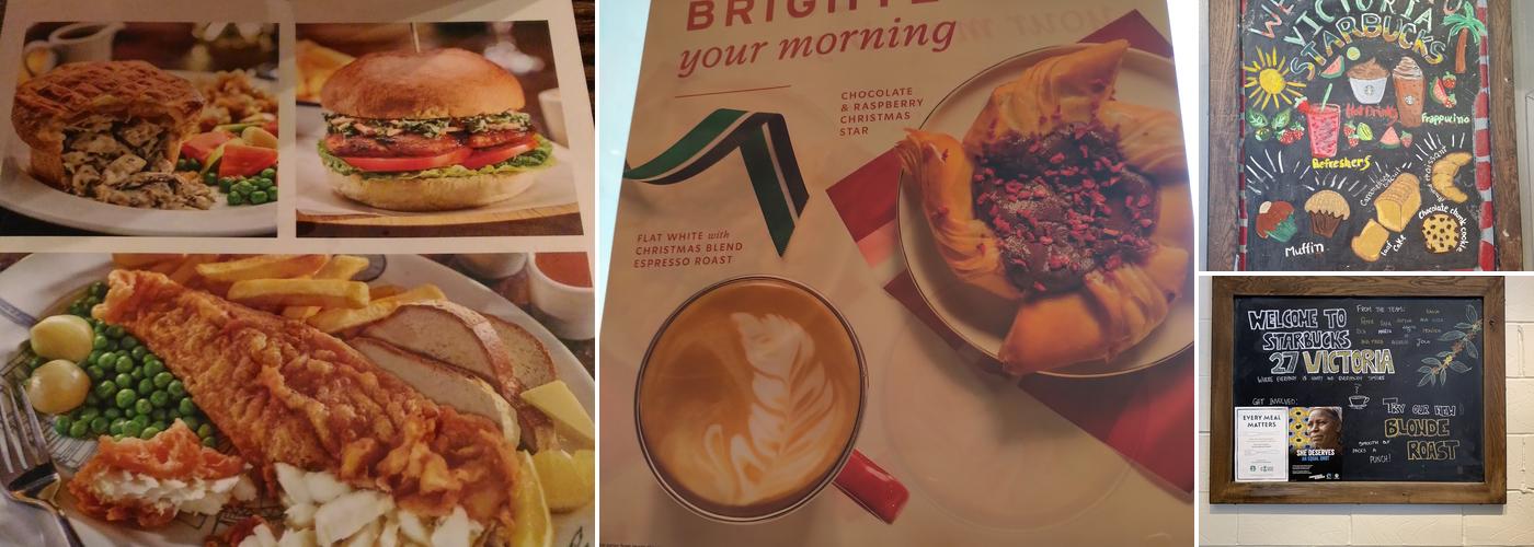 Starbucks Coffee Menu