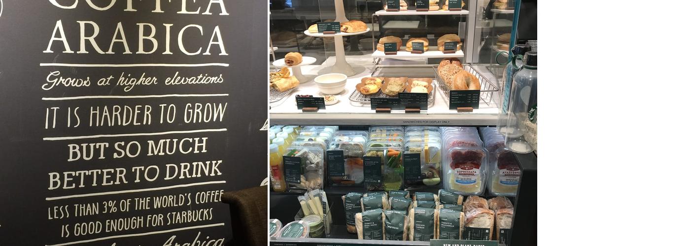 Starbucks Menu