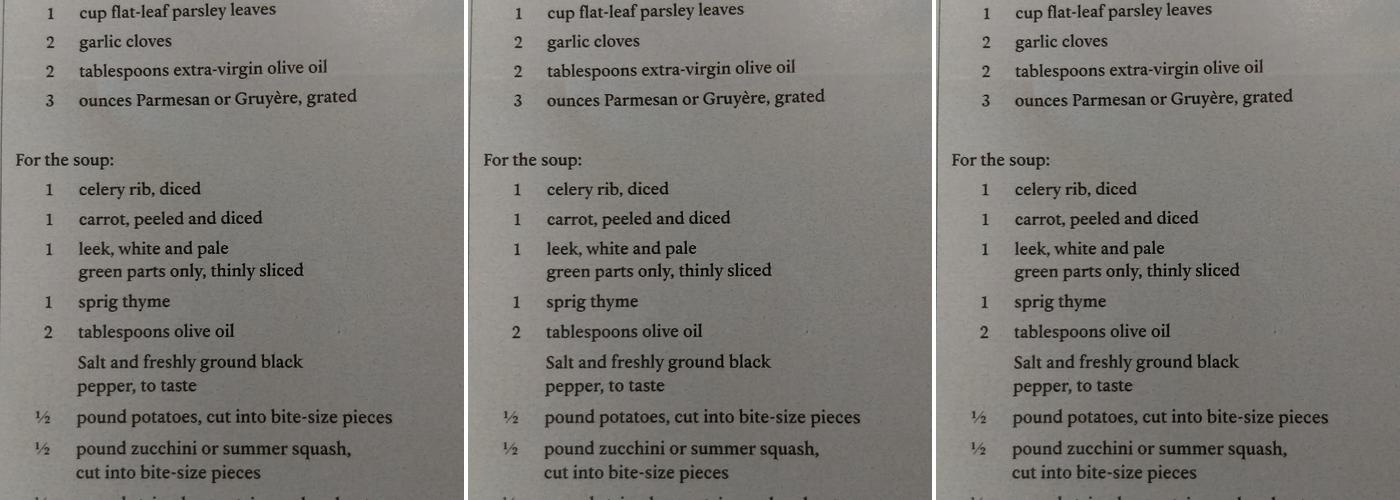 Starbucks Menu