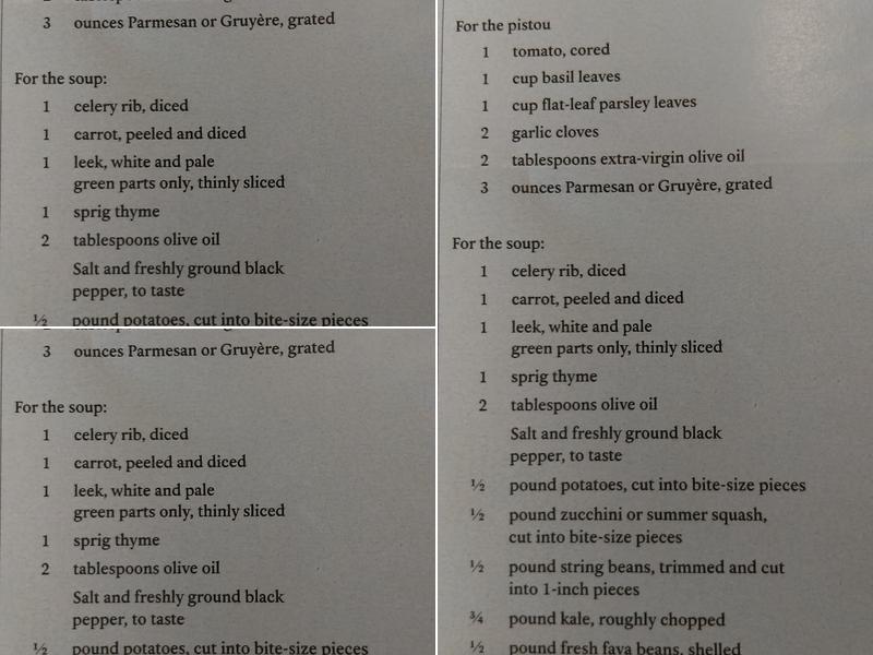 Starbucks Menu