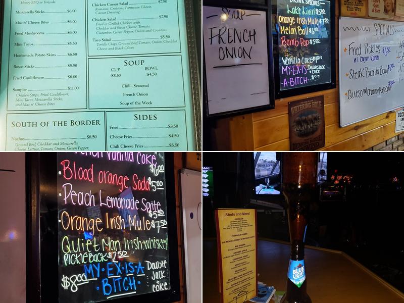 Crescent Lake Inn J & L Menu