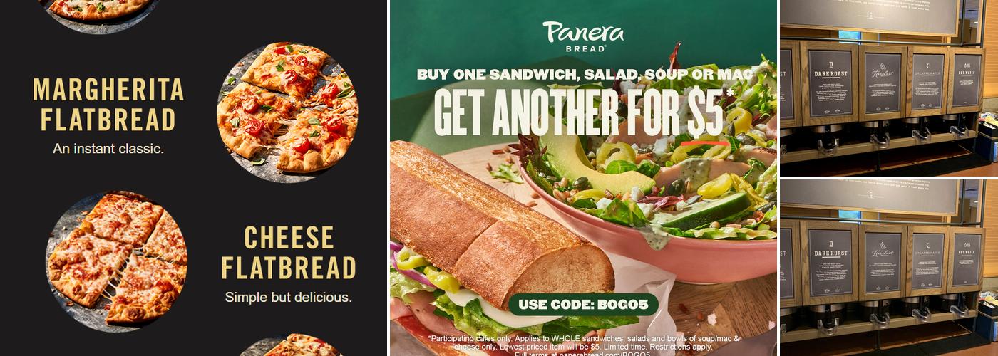 Panera Bread Menu