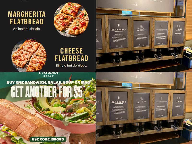 Panera Bread Menu
