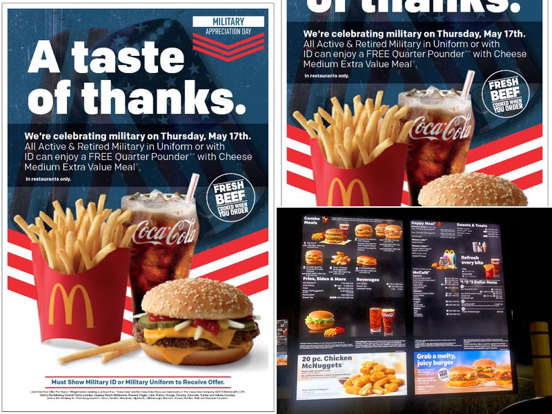 McDonald's Menu