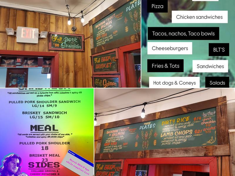 Regal Beagle Lounge Menu