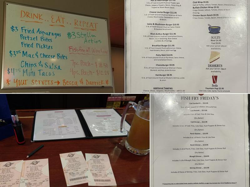 Hecks Bar Carrollton Menu