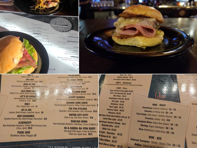 Liquid Lounge Menu