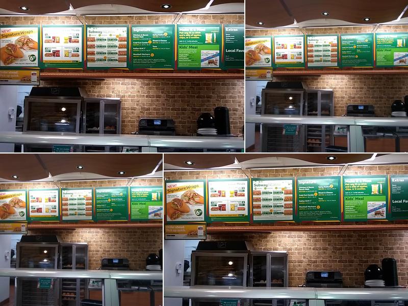 Subway Menu