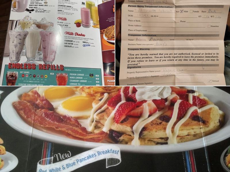 Denny's Menu