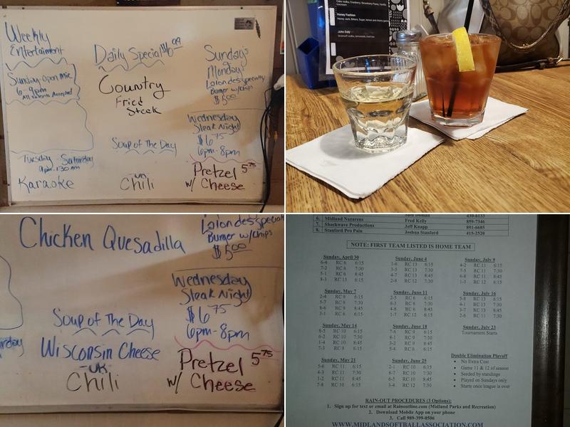 Decker's Lounge Menu