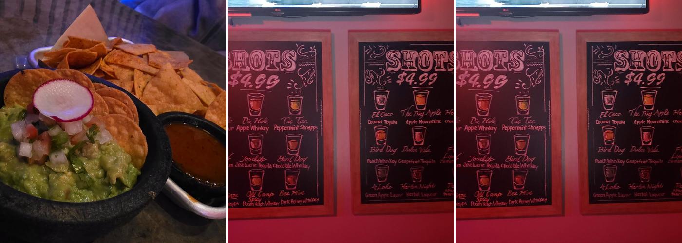 El Vago Cantina Menu