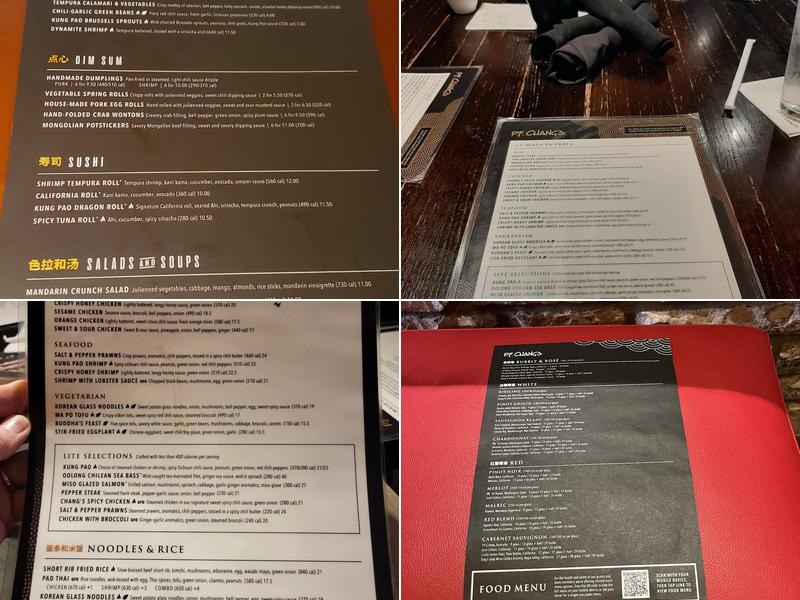 P.F. Chang's Menu