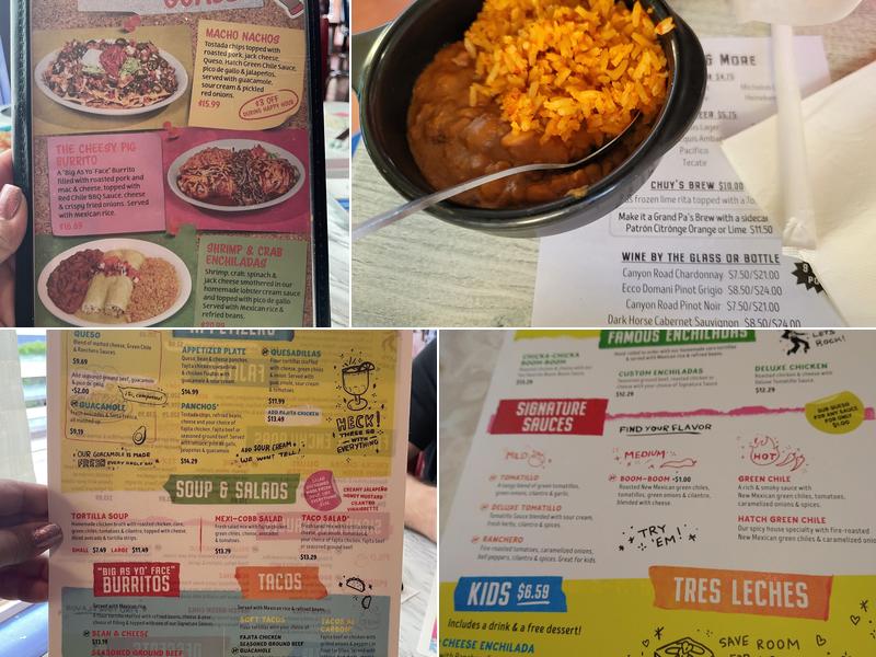 Chuy's Menu