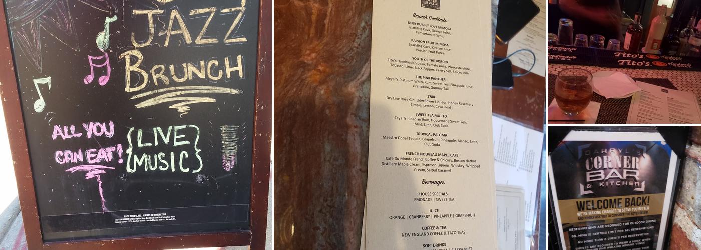 Darryl's Corner Bar & Kitchen Menu