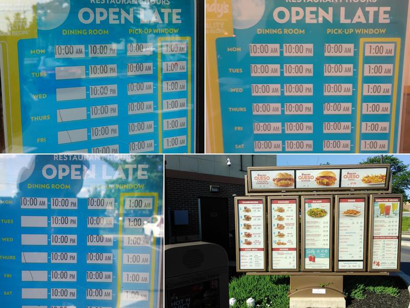 Wendy's Menu
