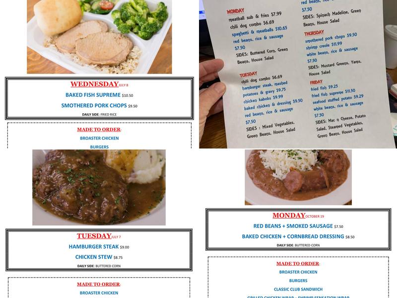 Hop-N-Shop Deli Menu