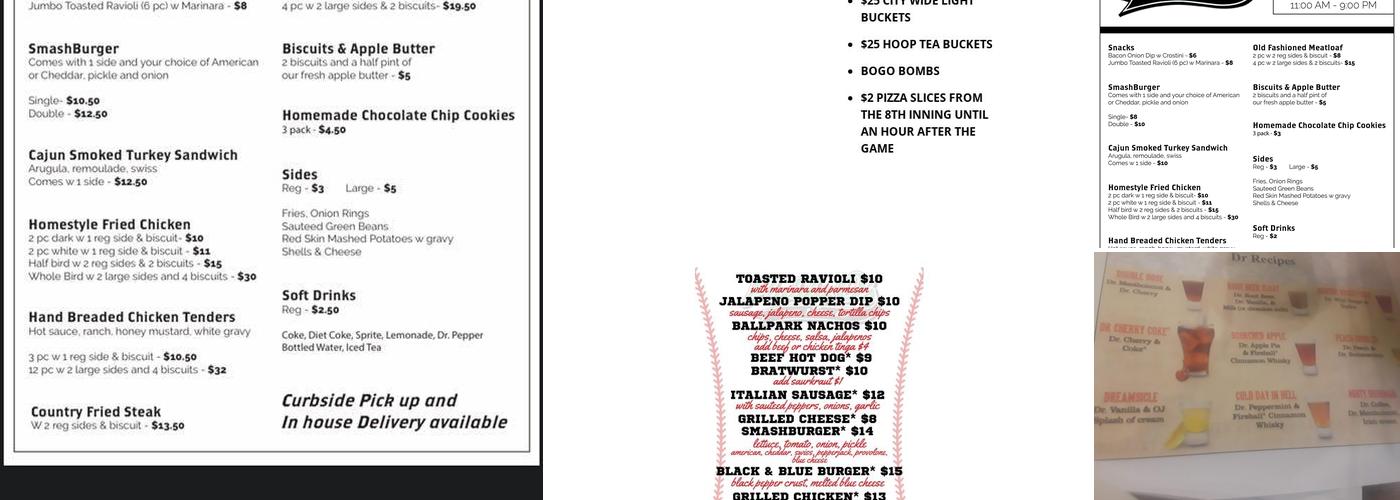 Paddy O's Menu