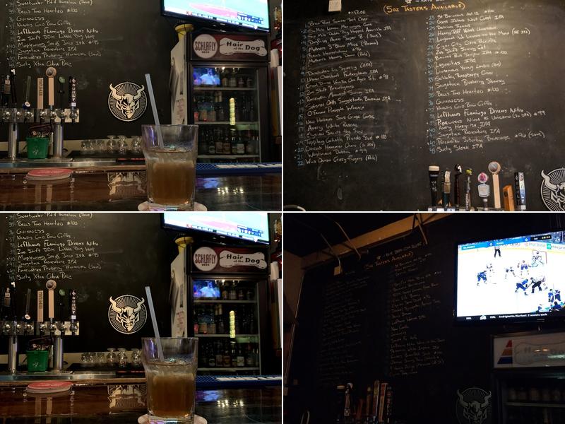 Hair of the Dog Menu