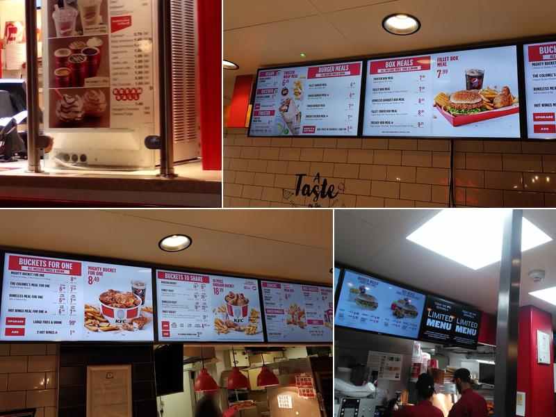 KFC London - Tower Hill Menu